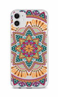 TopQ iPhone 12 silicone Happy Mandala 55305 - Phone Cover