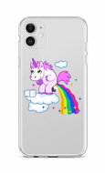 TopQ iPhone 12 silicone Rainbow Disaster 55275 - Phone Cover