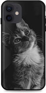 TopQ iPhone 12 silicone Cute Cat 55159 - Phone Cover