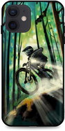 TopQ iPhone 12 silicone Mountain Bike 55152 - Phone Cover
