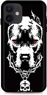 TopQ iPhone 12 silicone Fighting Dog 55094 - Phone Cover