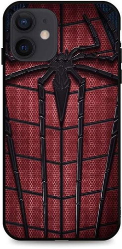TopQ iPhone 12 3D silicone Spider-man 55247 - Phone Cover - Main image
