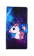 TopQ Samsung A42 knižkové Space Unicorn 55572 - Puzdro na mobil