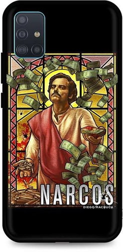 TopQ Samsung A51 silicone Narcos 55899 - Phone Cover - Main image