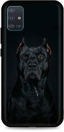 TopQ Samsung A51 silicone Dark Pitbull 55896 - Phone Cover