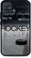 TopQ Samsung A51 silicone Hockey Is Life 55927 - Phone Cover