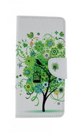 TopQ Samsung A21s Book White with tree 56025 - Phone Case