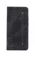 TopQ Samsung A21s Wallet booklet grey 56065 - Phone Case