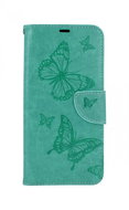 TopQ Xiaomi Redmi 9C booklet Butterfly green 56117 - Phone Case