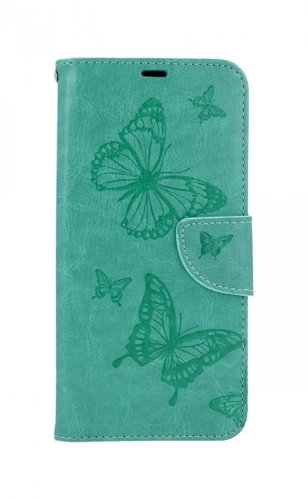 TopQ Xiaomi Redmi 9C booklet Butterfly green 56117 - Phone Case - Main image