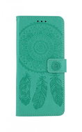 TopQ Samsung A21s booklet Dreamcatcher green 56099 - Phone Case