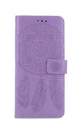 TopQ Samsung A21s booklet Dreamcatcher purple 56097 - Phone Case