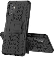 TopQ Samsung A32 5G black with stand 55690 - Phone Cover