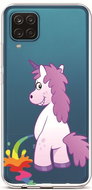 TopQ Samsung A12 silicone Rude Unicorn 55824 - Phone Cover