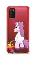 TopQ Samsung A02s silicone Rude Unicorn 55808 - Phone Cover