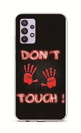 TopQ Samsung A32 5G silicone Don't Touch Red 55752 - Phone Cover