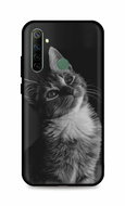 TopQ Realme 6i Silicone Cute Cat 56398 - Phone Cover