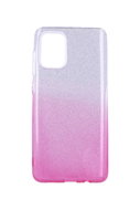 Forcell Samsung A71 glitter silver-pink 56461 - Phone Case