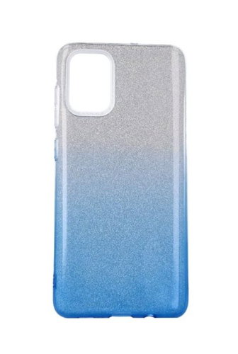 Forcell Samsung A71 glitter silver-blue 56460 - Phone Case - Main image