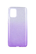 Forcell Samsung A71 glitter silver-purple 56459 - Phone Case