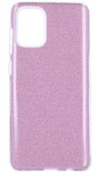 Forcell Samsung A71 glitter pink 56458 - Phone Case