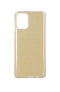 Forcell Samsung A71 glitter gold 56457 - Phone Case