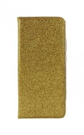 Forcell Samsung A02s book glitter gold 56533 - Phone Case