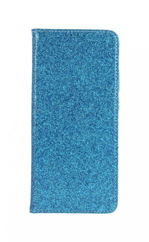 Forcell Samsung A02s book glitter blue 56532 - Phone Case - Main image