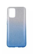 Forcell Samsung A02s glitter silver-blue 56519 - Phone Case