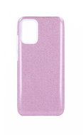 Forcell Samsung A02s glitter pink 56517 - Phone Case