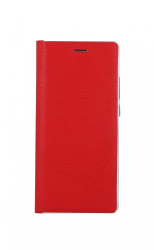 Forcell Vennus Samsung A02s book Luna Book red and silver 56540 - Phone Case - Main image