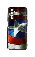 TopQ Realme 6s 3D silicone Captain America 56395 - Phone Cover
