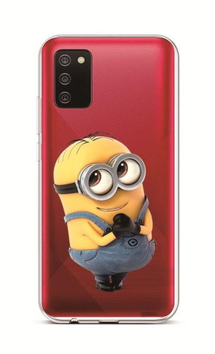 TopQ Samsung A02s silicone Minion 55812 - Phone Cover - Main image