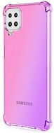 TopQ Samsung A12 silicone Shock rainbow pink-purple 56668 - Phone Cover