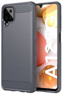 TopQ Samsung A12 silicone grey 56656 - Phone Cover