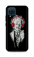TopQ Samsung A12 silicone Albert Einstein 56756 - Phone Cover