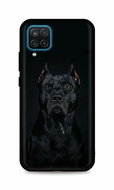 TopQ Samsung A12 silicone Dark Pitbull 56725 - Phone Cover