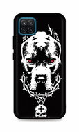 TopQ Samsung A12 silicone Fighting Dog 56713 - Phone Cover