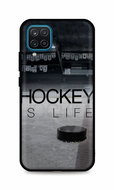 TopQ Samsung A12 silicone Hockey Is Life 56709 - Phone Cover
