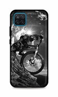 TopQ Samsung A12 silicone Mountain Rider 56697 - Phone Cover
