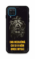TopQ Samsung A12 silicone Lion 56782 - Phone Cover