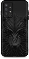 TopQ Samsung A32 silicone Black Wolf 56864 - Phone Cover