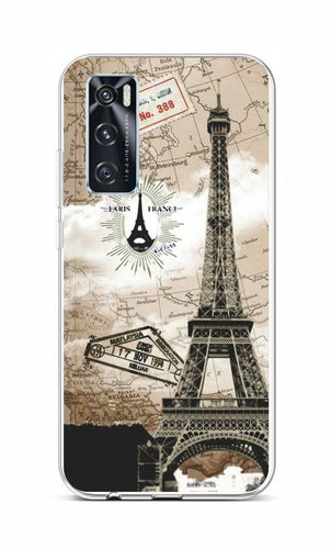 TopQ Vivo Y70 silicone Paris 2 56946 - Phone Cover - Main image