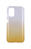 TopQ Xiaomi Redmi 9T glitter silver-orange 56818 - Phone Cover