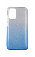 TopQ Xiaomi Redmi 9T glitter silver-blue 56817 - Phone Cover