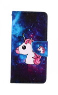 TopQ Samsung A12 book Space Unicorn 57035 - Phone Case