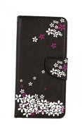 TopQ Samsung A12 booklet sakura flowers 57030 - Phone Case