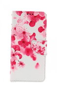 TopQ Samsung A12 booklet Pink flowers 57132 - Phone Case