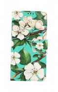 TopQ Samsung A12 booklet Painted flowers 57125 - Phone Case