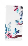 TopQ Samsung A12 book Tender Feathers 57121 - Phone Case